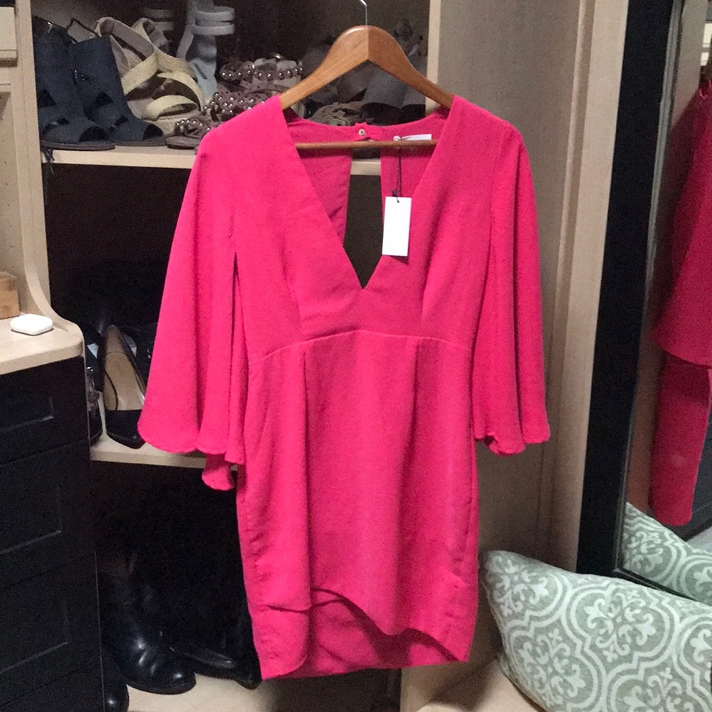 Vick pink dress. Never worn.